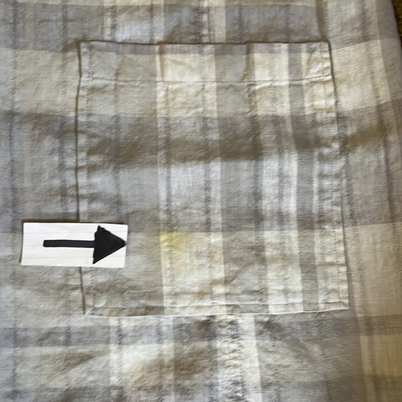 EILEEN FISHER Size Large Plaid Print Midi Tank Organic Cotton Linen breathable - Picture 15 of 15